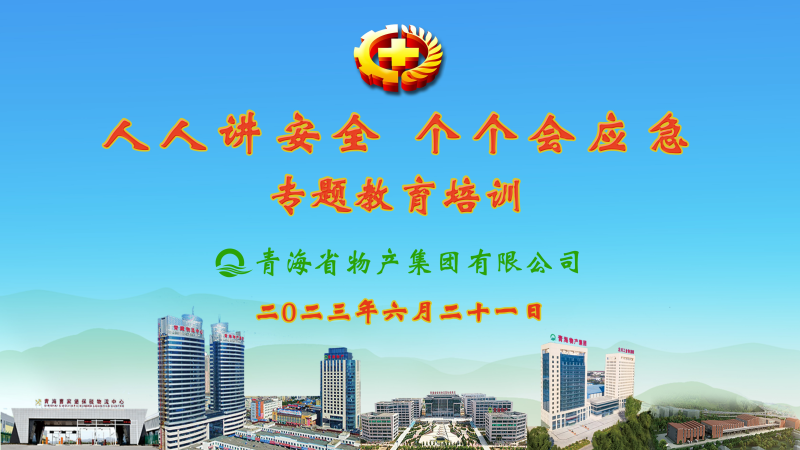 提高安全管理水平 落實全員安全責(zé)任——集團安委會舉辦2023年“人人講安全，個個會應(yīng)急”專題教育培訓(xùn)