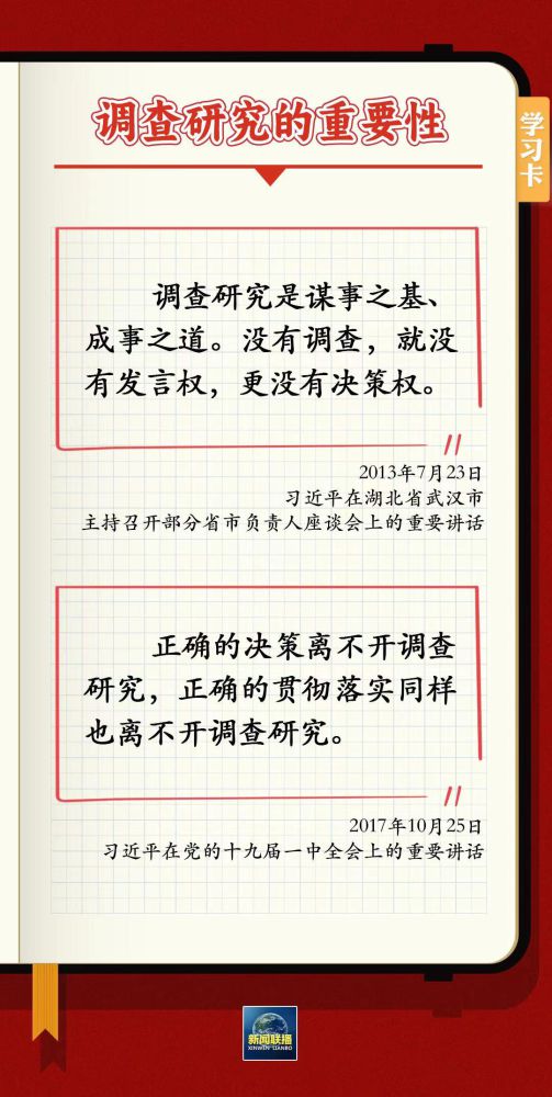 學(xué)習(xí)卡丨如何深入調(diào)查研究？跟總書記學(xué)習(xí)“五字訣”