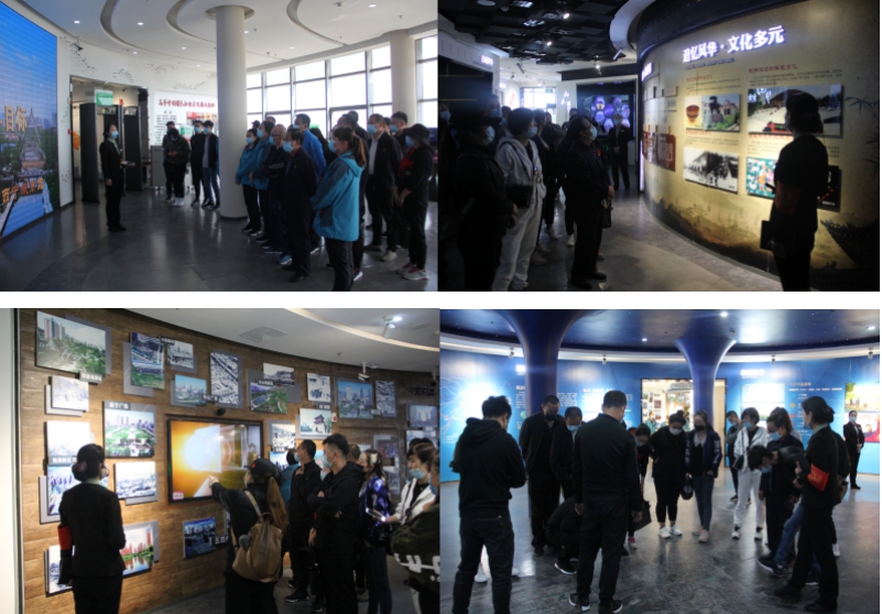 三建公司、現(xiàn)代物流公司黨支部聯(lián)合開展“參觀愛國教育基地，弘揚愛國主義精神”活動